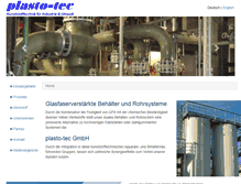 Tablet Screenshot of plasto-tec.at